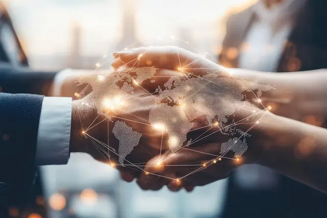 Global reach and local intelligence map